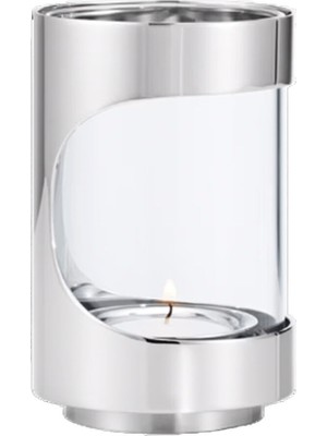 Georg Jensen Chrome Contours Çelik Mumluk