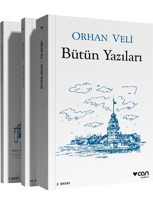 Can Yayınları Orhan Veli 3'lü Kitap Seti