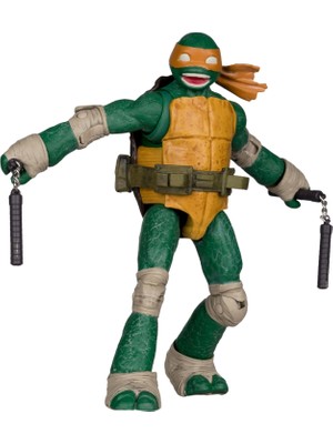 Teenage Mutant Ninja Turtles Michelangelo Page Punchers Aksiyon Figür + Çizgi Roman