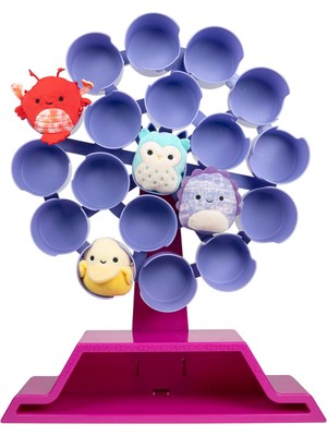 Squishmallows Micromallows 4 Özel Figür ve Mega Sergi Peluş Oyuncak Seti