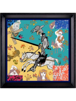 Un Poco Collection Of Don Quijote Ipek Tablo