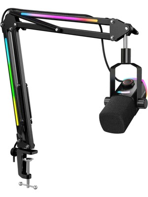 Fifine Ampligame AM8PROT Dinamik Usb/xlr Mikrofon Seti