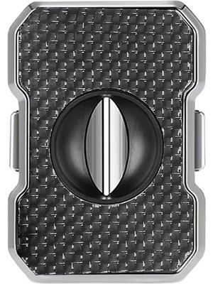 Cigarloong Siyah Karbon Metal  60 Ring V Puro Kesici