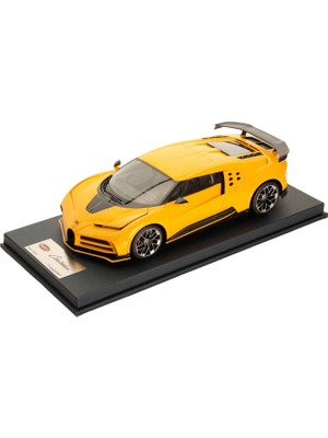 Look 1:18 2023 Smart Bugatti Centodieci Production Version Sarı Model Araba