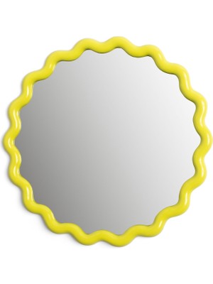 Klevering Sarı Zikzak Desenli Ayna 35 cm
