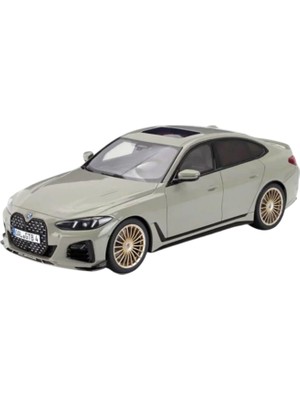 GT Spirit 1:18 2024 Bmw 4 Series Alpina B4 Gt Resin Gri Minyatür Model Araba