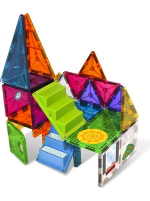 Magna-Tiles Ev Formlu 28 Parça Oyuncak Seti
