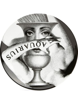 Fornasetti Tema E Variazioni No 358 Porselen Dekoratif Tabak