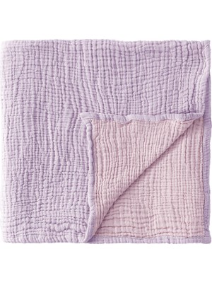 Barine Cocoon 4 Kat Müslin Orchid-Burnished Lilac Bebek Battaniyesi 100 x 120 cm