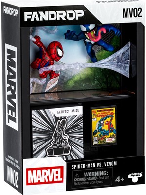 Fandrop Marvel Spider-Man Venom'a Karşı Karakter Figür Oyuncak MV02