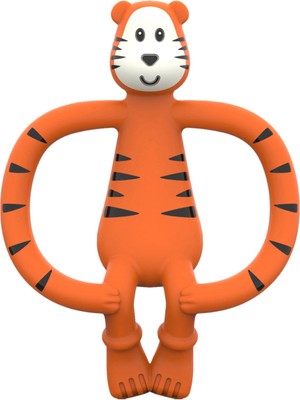 Matchstick Monkey Teddy Tiger Monkey Silikon Diş Kaşıyıcı