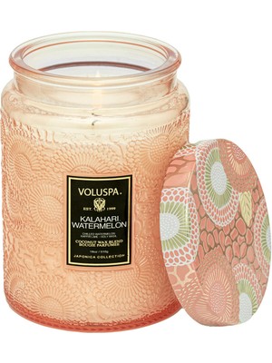 Voluspa Kalahari Watermelon Somon Pembe 510 gr Mum