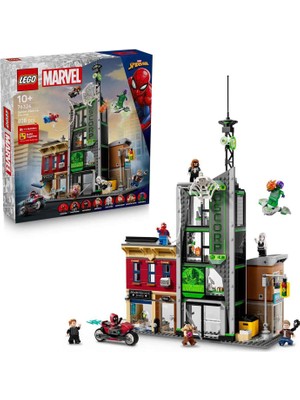 LEGO Örümcek Adam Oscorp'a Karşı 808 Parça 10+ Yaş Yapı Oyuncağı 76324