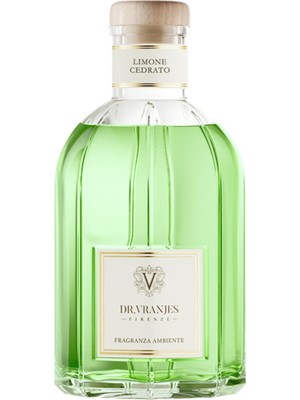 Dr. Vranjes Firenze Limone Cedrato Vase 2500 ml Glass Bottle Home Frag