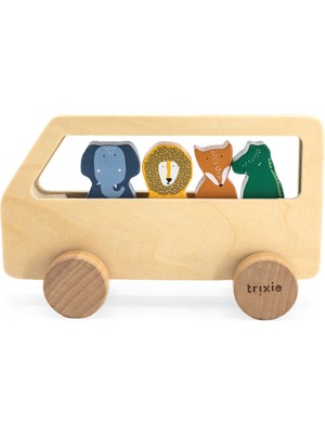Trixie Animal Bus Ahşap Oyuncak