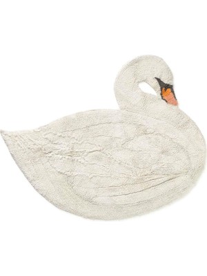 Lorena Canals Swan Çocuk Odası Halısı 120 x 100 cm