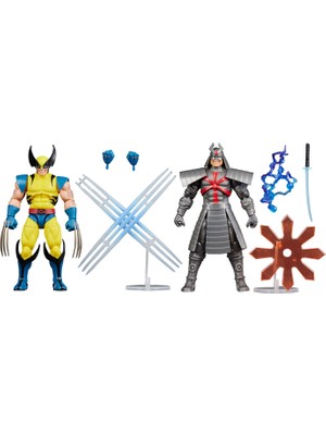 Legends Gamerverse Wolverine Vs Marvel's Silver Samurai 2'li Aksiyon Figürü