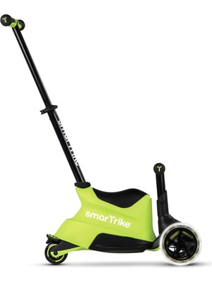 SmarTrike Xtend Büyüyebilen ve Oturaklı Ride On Lime Çocuk Scooter