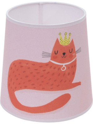 Itsy Bitsy Kids Kitty Of Queens Pembe Çocuk Odası Masa Lambası Başlığı