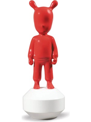 Lladro The Red Guest Little Beyaz Porselen Heykel