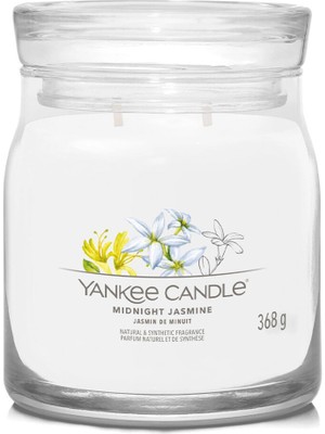 Yankee Candle Midnight Jasmine Orta Mum 368 G