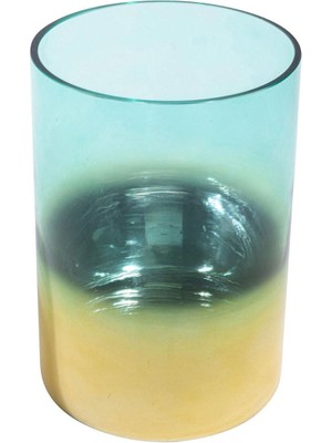 Kare Design Glow Turquoise Cam Vazo