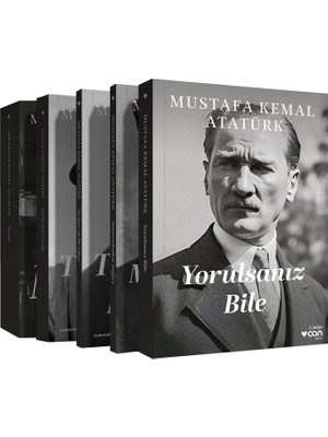 Can Yayınları Mustafa Kemal Atatürk 5'li Kitap Seti