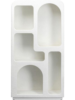 Kare Design Shelf Bonita Beyaz Kitaplık 90X180CM
