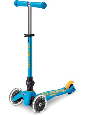 Micro Mini Deluxe Işıklı Katlanabilir 3 Tekerlekli 2-5 Yaş Mini Çocuk Scooter