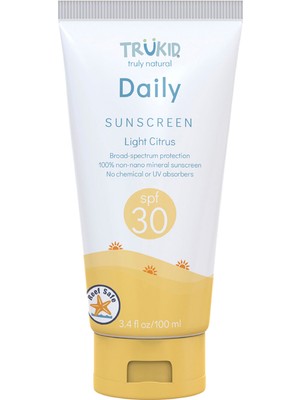 Trukid Daily Sunscreen Light Citrus SPF30 Bebek Güneş Kremi 100 ml