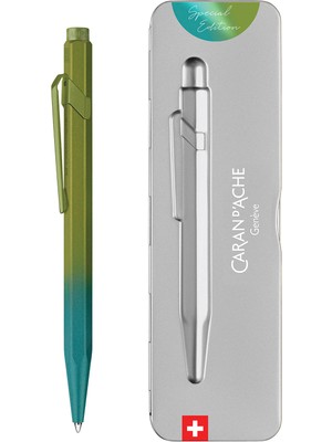 Caran D'Ache Bp 849 Claim Your Style 5 Yeşil Kalem