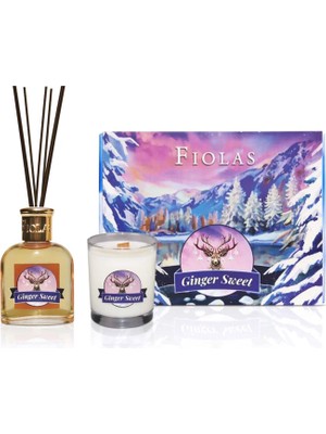 Fiolas Ginger Sweet Mum ve Oda Kokusu 2'li Set