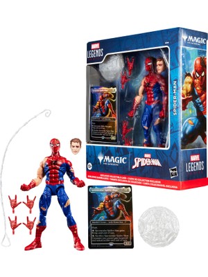 Marvel Legends Magic: The Gathering Battle-Damaged Spider-Man Aksiyon Figürü