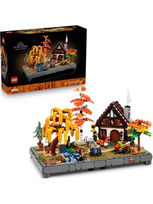 LEGO Icons Sonbahar Bağ Evi Bahçesi 1102 Parça 18+ Yaş Yapı Oyuncağı 11372