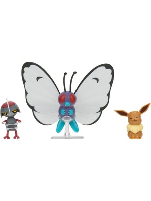 Pokemon Battle 3'lü Figür Oyuncak Seti