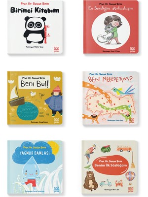 Mundi Prof. Dr. Selçuk Şirin Bebek Kitaplığı 6'lı Kitap Seti