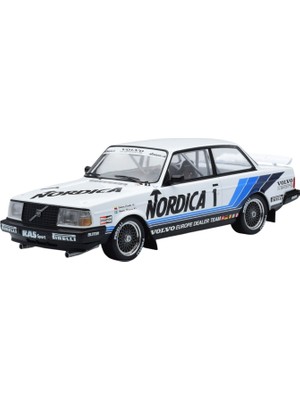 1986 Volvo 240 Turbo #1 Etcc Brünn 1:18 Beyaz Model Araba