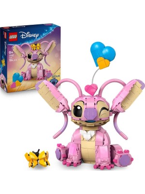 LEGO Disney Angel Lilo ve Stitch 784 Parça 9+ Yaş Yapı Oyuncağı 43257