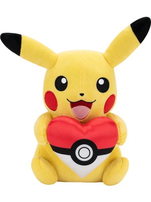Pokemon 97793  Sevgililer Günü Serisi Pikachu Pelüş Figür