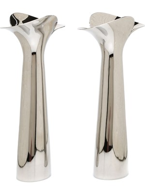 Georg Jensen Silver 2li Çelik Şamdan
