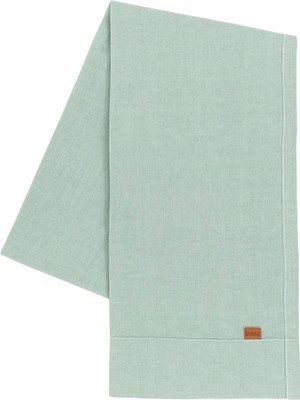 Barine Linen Yeşil Keten Runner 45 x 160 cm