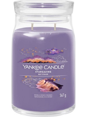 Yankee Candle Stargazing Çiçeksi Mor Büyük Mum 567 G