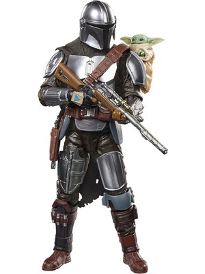 Star Wars Black Series The Mandalorian & Grogu Deluxe Aksiyon Figür Seti
