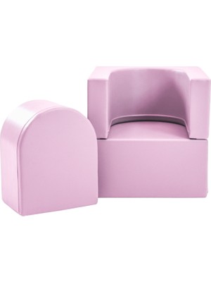 Iglu Snoozy Soft Lavander Lila Yumuşak Bebek Odası Blok Koltuk