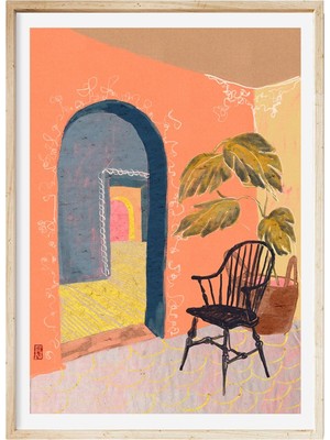 Nilol Print His Chair Edisyonlu Fine Art Baskı