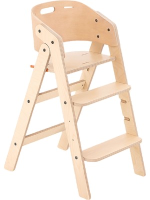 Mamatoyz My Chair – Only Chair Naturel Ahşap Portatif Mama Sandalyesi