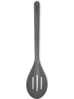 Greenpan Gri Silikon Delikli Kaşık