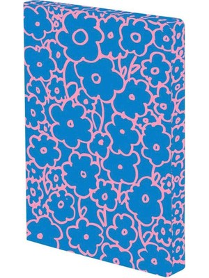 Nuuna Graphic Flower Power Büyük Boy Noktalı Defter
