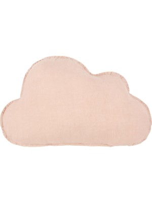 Nobodinoz Cloud Powder Pink Fransız Keten Çocuk Yastığı
