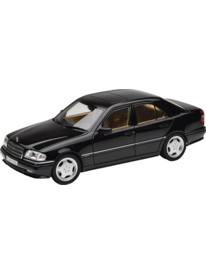 1:18 Norev 1993 Mercedes Benz C36 Amg Obsidian Black Model Araba